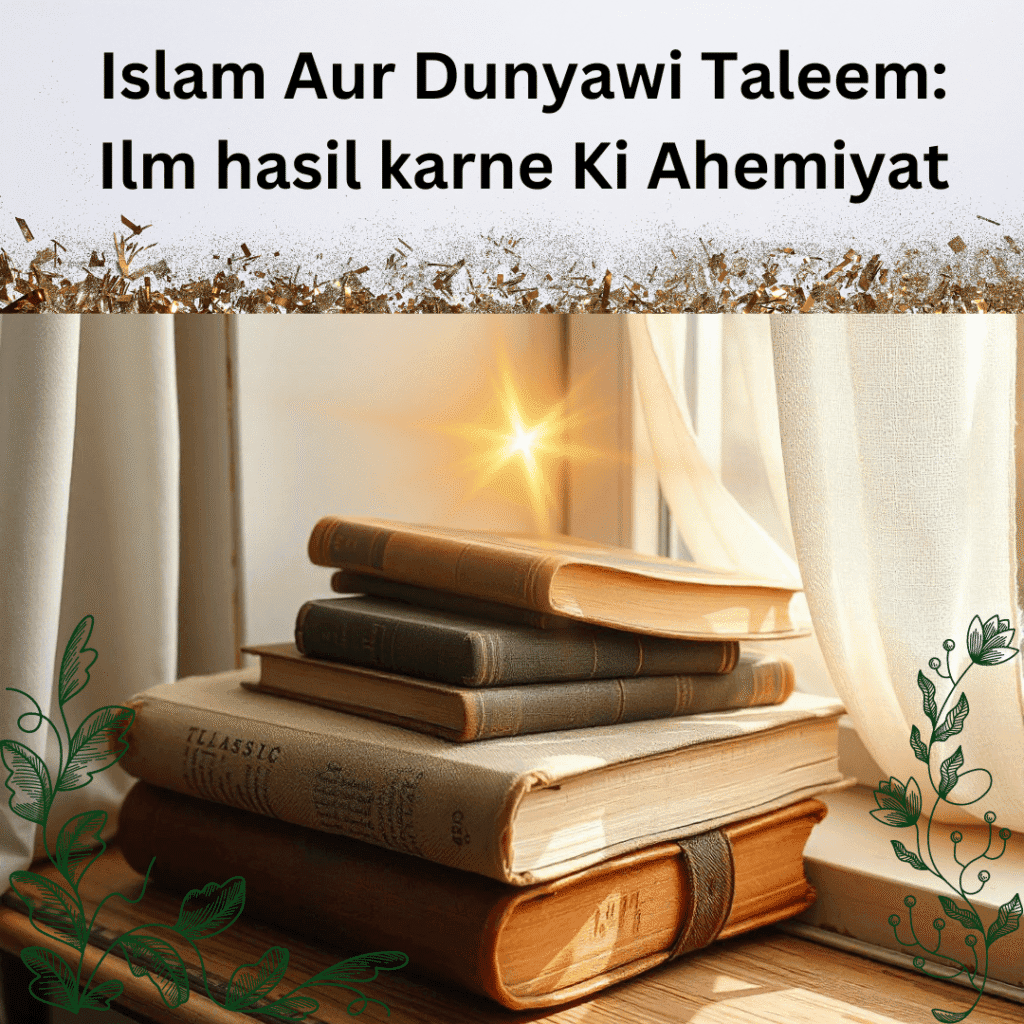 Islam Aur Dunyawi Taleem: Ilm Hasil Karne Ki Ahmiyat
