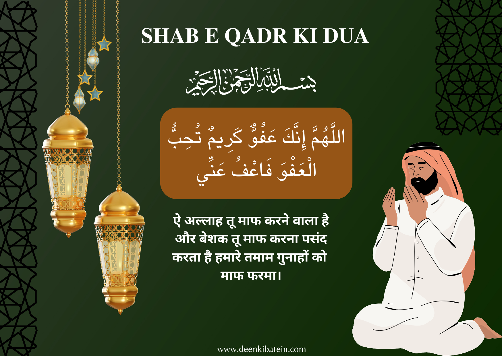 SHABE QADR KI DUA, Shabe Qadr Aur Iski Fazilat