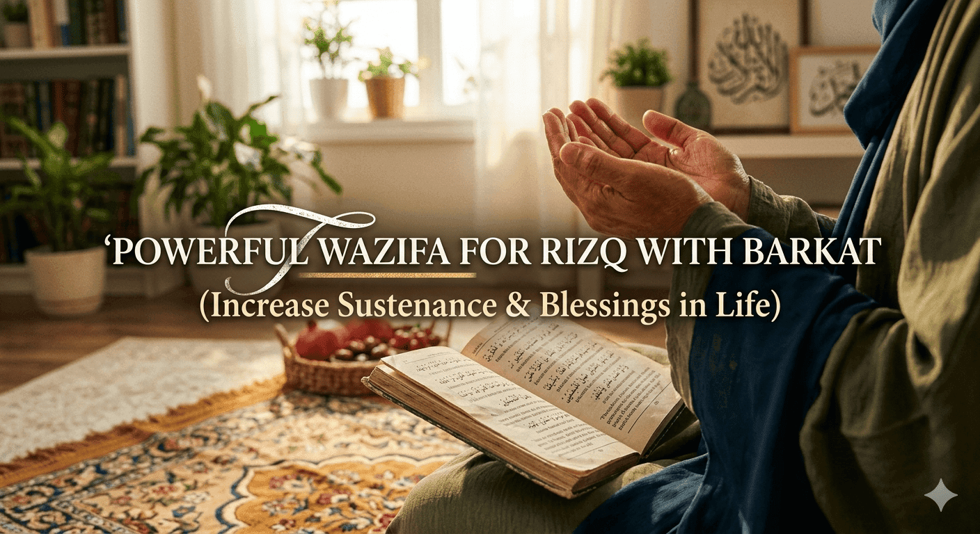 Powerful Wazifa for Rizq with Barkat (Increase Sustenance & Blessings in Life)