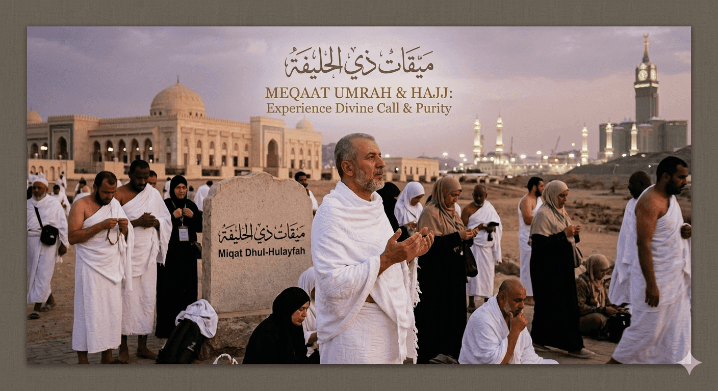 Meqaat Umrah & Hajj: Experience Divine Call & Purity