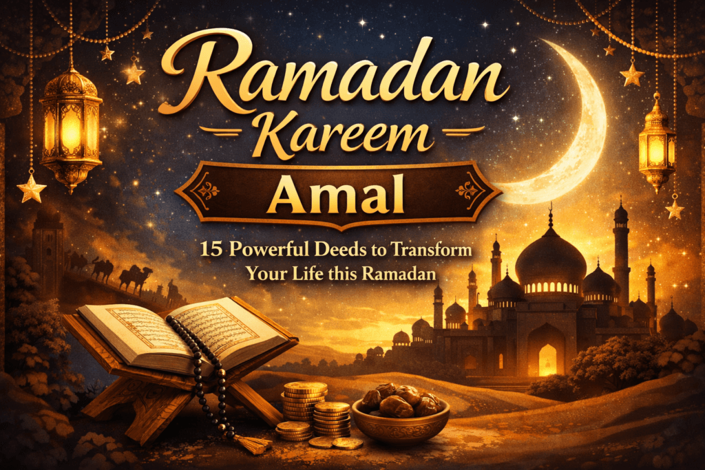 Ramadan Kareem Amal: 15 Powerful Deeds in Ramadan That Can Change Your Life Forever
